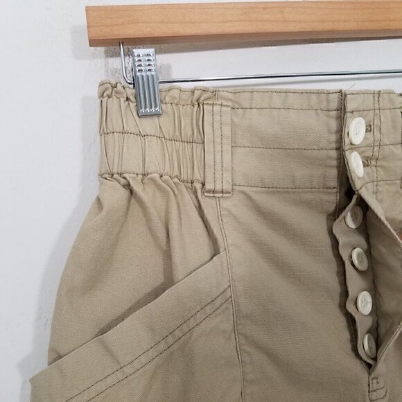 Free People Super High Rise Button Fly Pants Size S - Picture 3 of 7